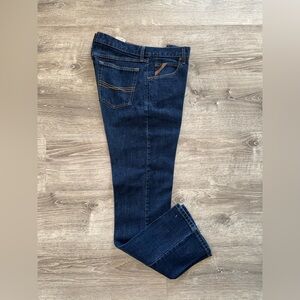 Ariat Men's Dark Blue Straight Jeans